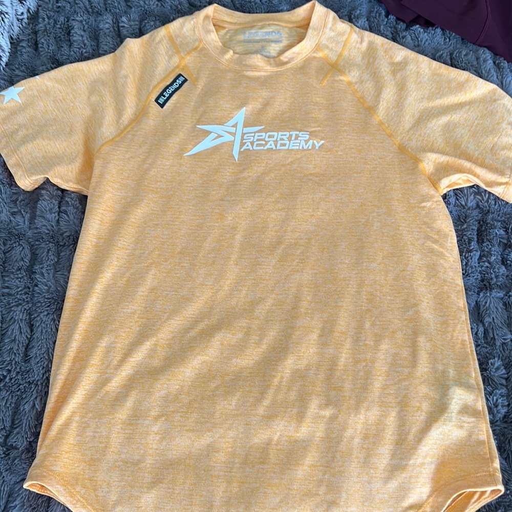 Legends Sports Academy workout dri fit shirt